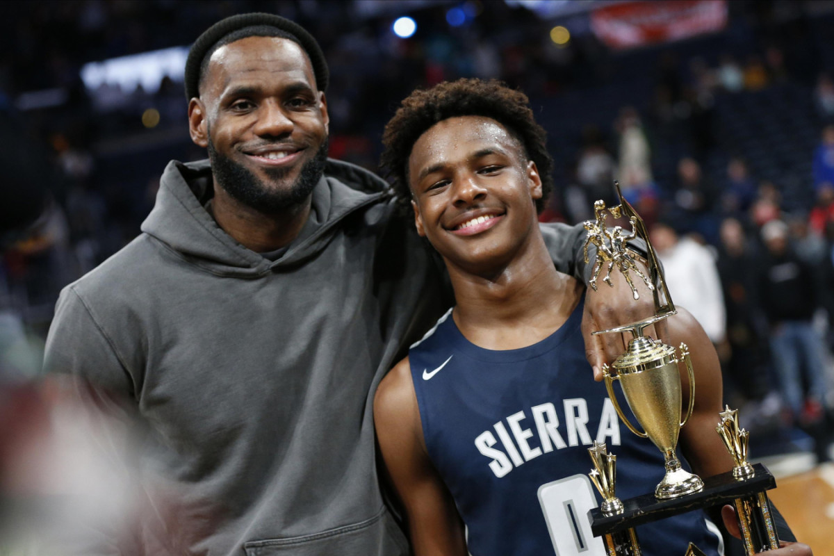 NBA Executives Predict That Bronny James Will Be A Second Round Pick, But Teams Could Draft Him To Land LeBron James
