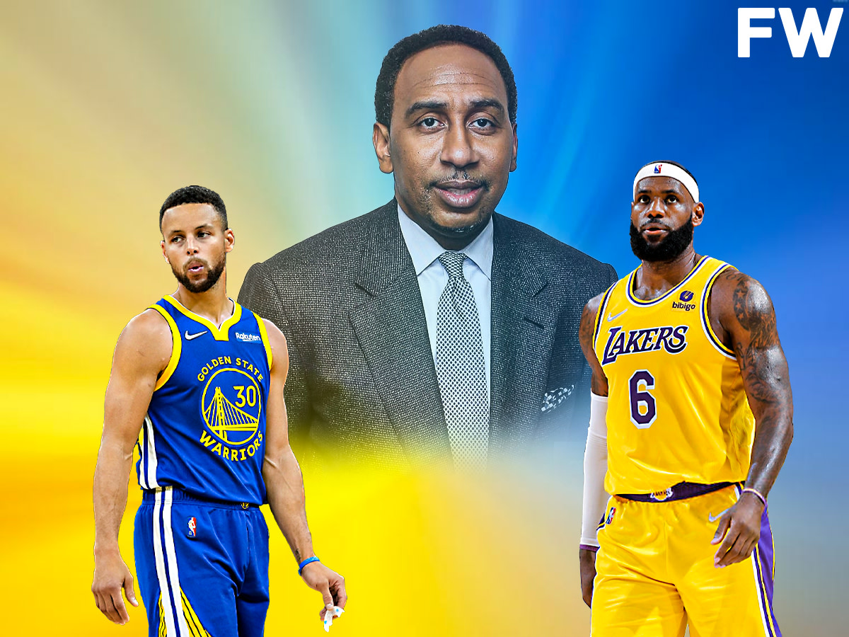 Stephen A. Smith Believes Stephen Curry, Not LeBron James, Is The Face Of The NBA