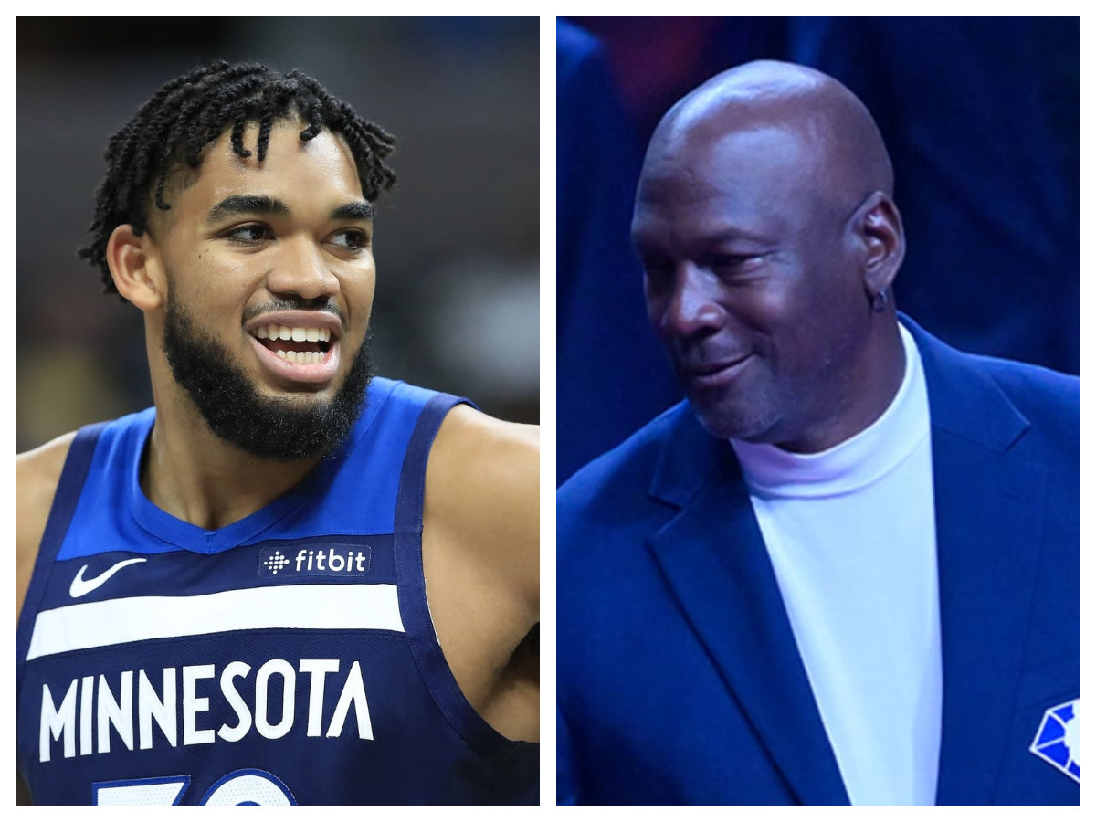 Karl-Anthony Towns Reveals What Michael Jordan Said To Him At The All-Star Game: "I Remember What You Did to My Team, F**k You."