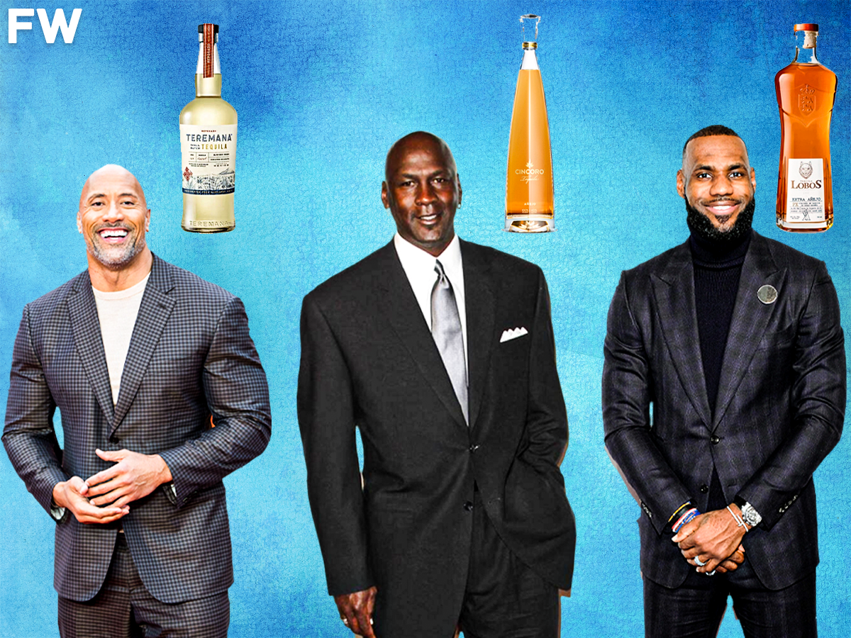 Fans Debate Which Athlete Has The Best Brand Of Tequila: Michael Jordan, LeBron James Or Dwayne Johnson