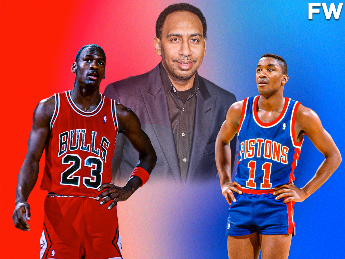 Stephen A. Smith Says Michael Jordan Personally Told Him That Isiah Thomas Is The Second Greatest Point Guard In NBA History