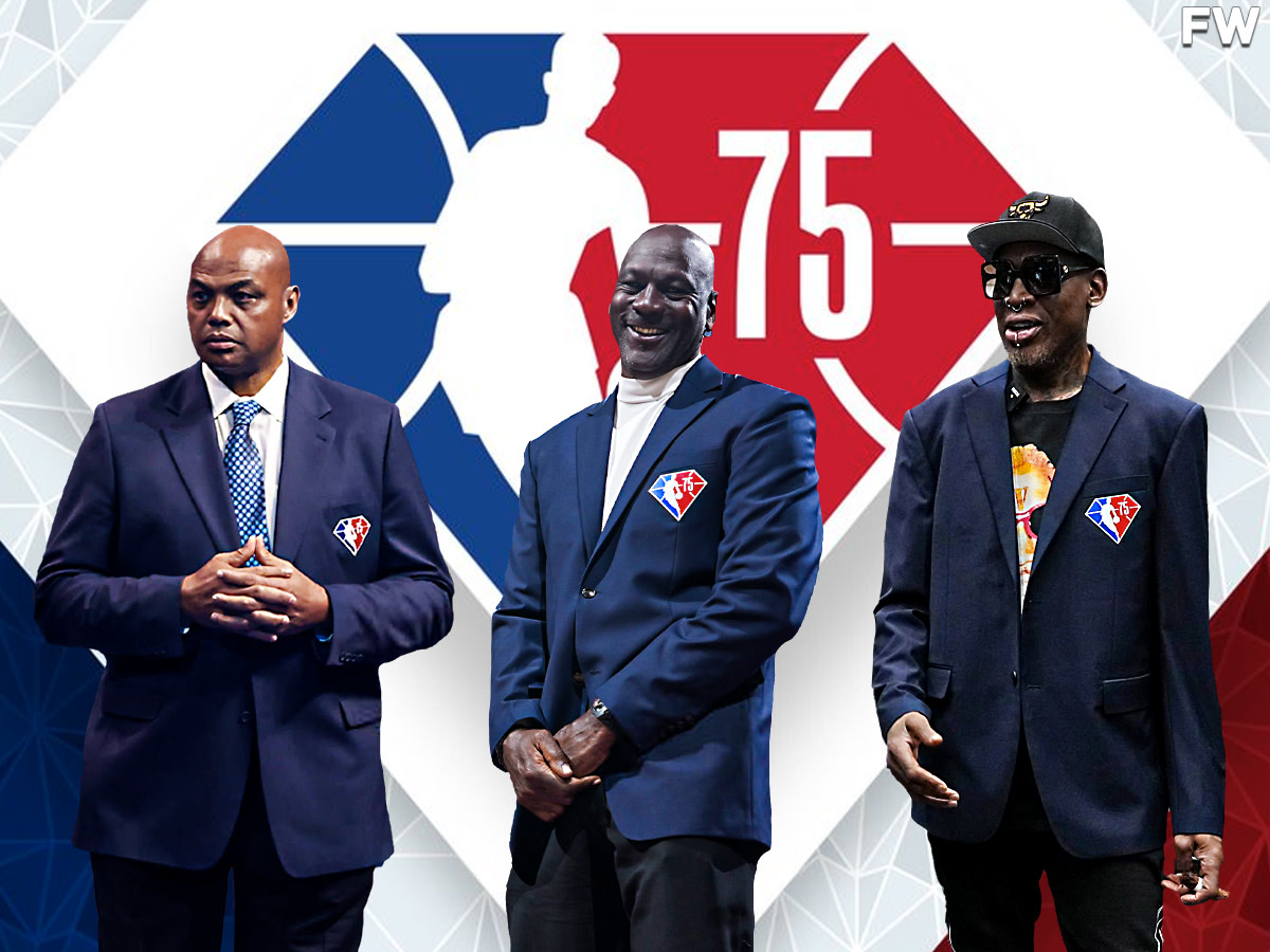 Charles Barkley Reveals Michael Jordan And Dennis Rodman Surprised Everyone By Attending The NBA Top 75 Event: "When Michael Showed Up The Crowd Went Ballistic. I Think The Players Were Glad He Was There, I Was Glad He Was There.”