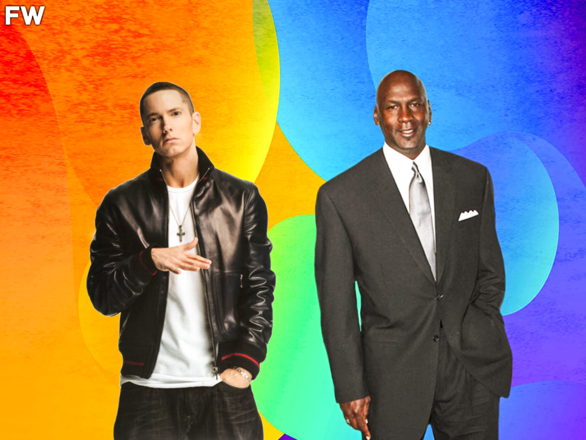 Eminem Reveals How He Almost Blew A Phone Call With Michael Jordan: “Yo Man, When Are You Gonna Come To Detroit So I Can Dunk On You?”