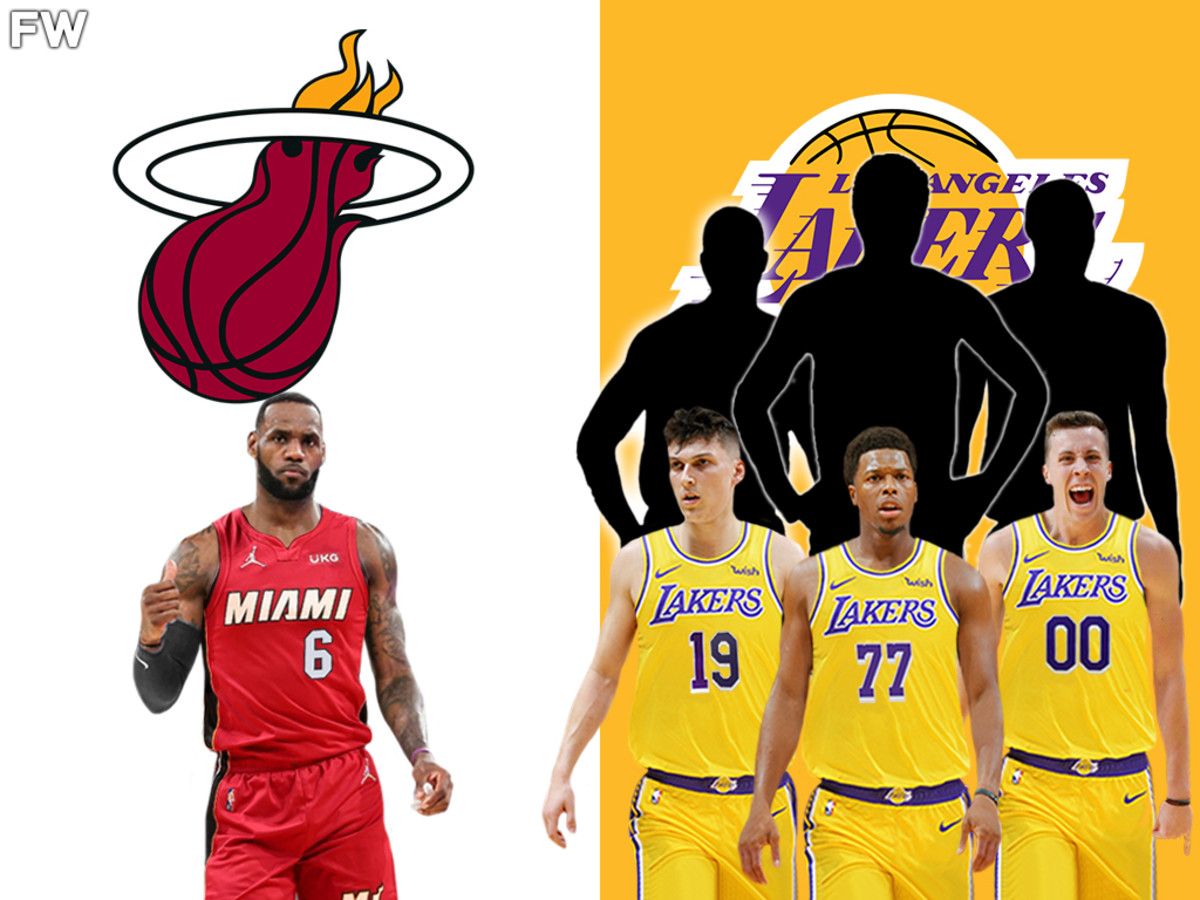 Colin Cowherd Suggests A Wild Blockbuster Trade Between Lakers And Heat: LeBron James For Tyler Herro, Kyle Lowry, Duncan Robinson And Three First-Round Picks