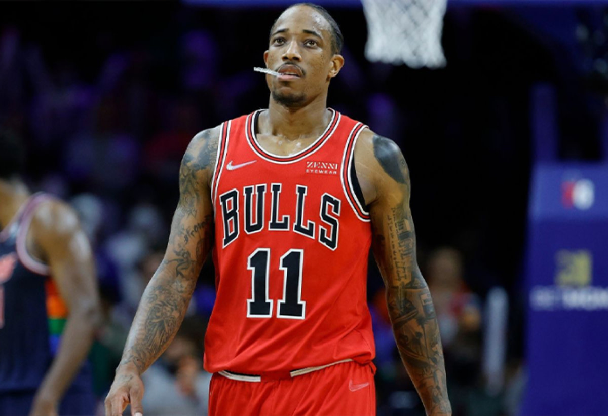 DeMar DeRozan Dismisses Bulls' 6-15 Record vs. Top-6 Teams In The East And West: “I’m Not Concerned At All"