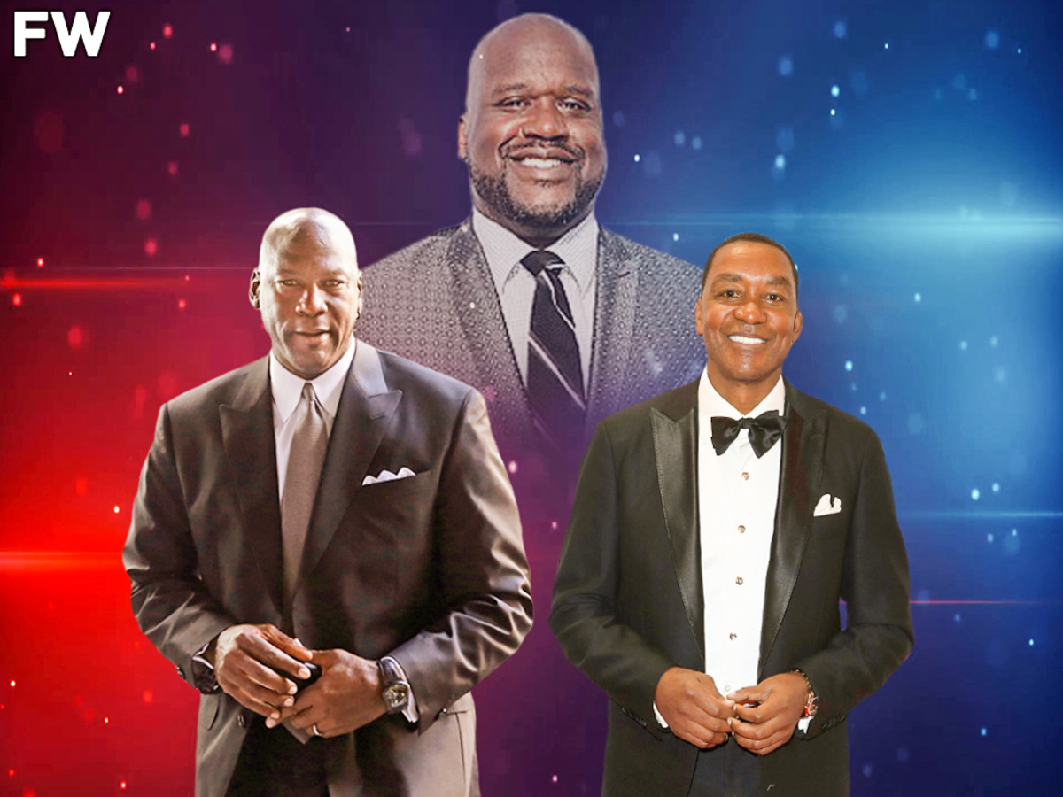 Shaquille O'Neal Proposes Face-To-Face Show Featuring Michael Jordan And Isiah Thomas: “I’m Gonna Try To Get That Produced. A Conversation Between Michael And Isiah.“