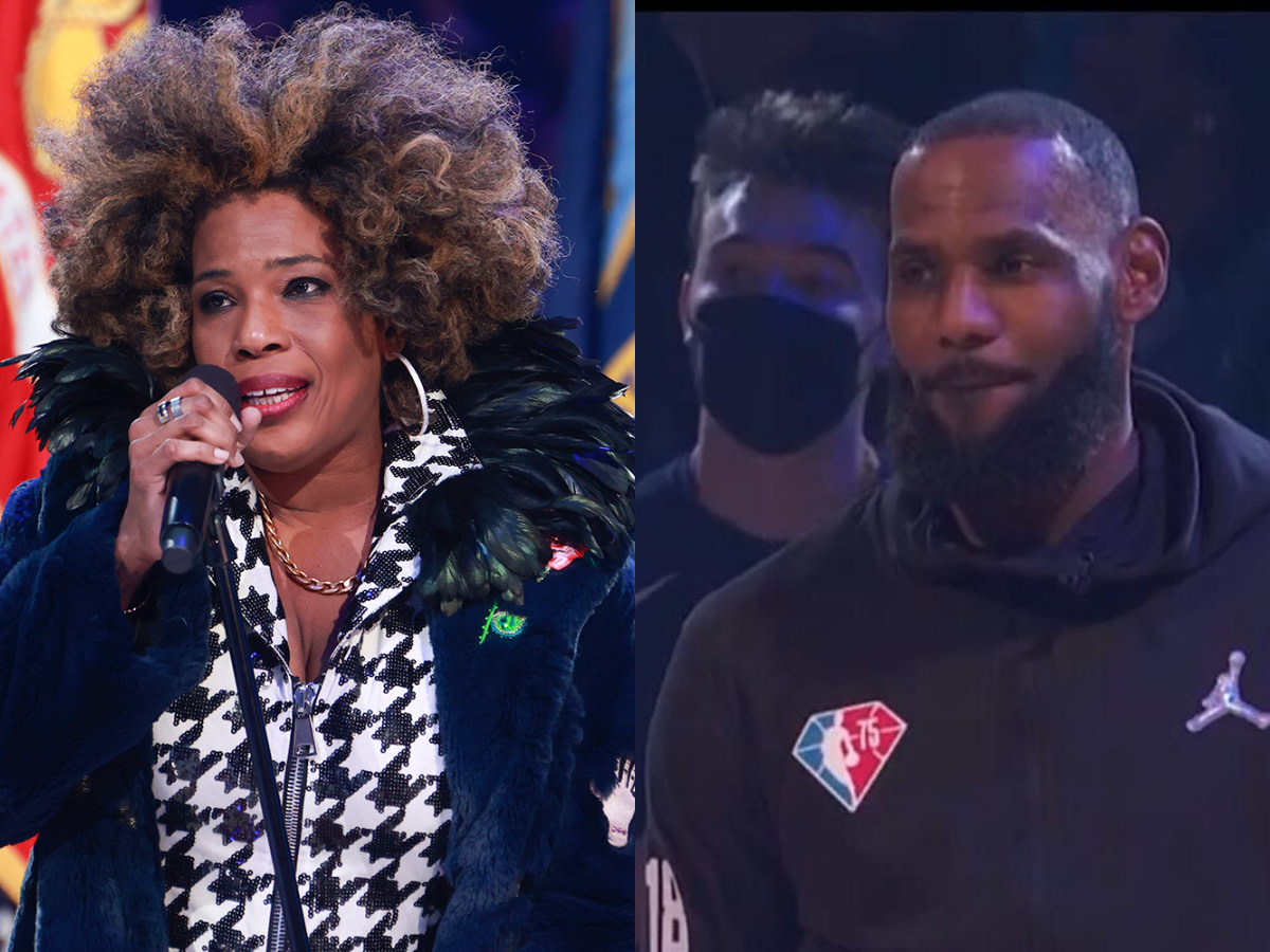 Macy Gray Reacts To LeBron James Apparently Laughing At Her Anthem Performance: “I Heard He Wasn't But Maybe.”