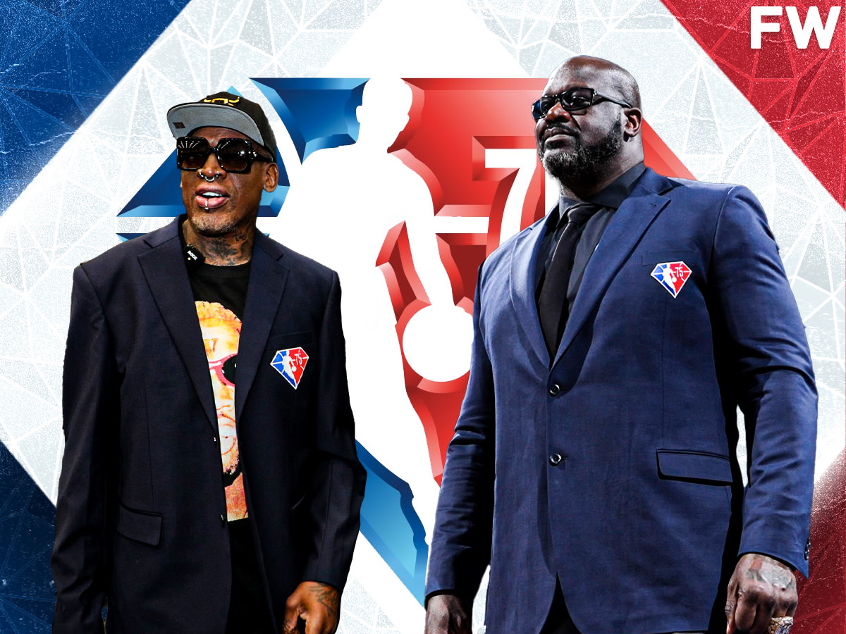 Shaquille O'Neal Calls Out Dennis Rodman For His Behavior During NBA Top 75 Ceremony: "I’m Going To Be Silly And Do My Stuff. But When It Comes Time To Be Professional, I Will Always Be Professional.”