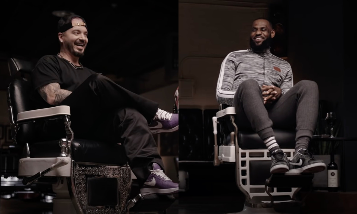 LeBron James Reacts To Singer J Balvin Saying He Gets Drunk Every Sunday: "When It's Football Season, You Sound Like Me."
