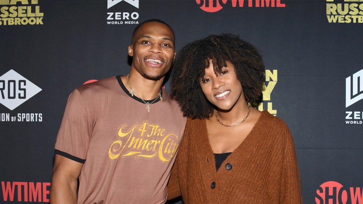 Russell Westbrook Explains Why His Wife Nina Clapped Back At Skip Bayless For His Comments: "She's Reached A Point... Where It's Really Weighing On Them And It's Very Unfortunate Just For Me Personally Because This Is Just A Game."