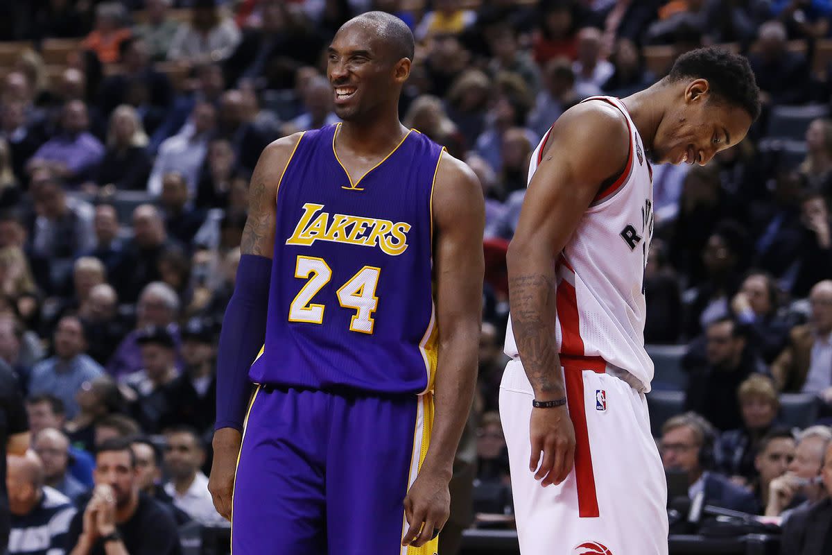 DeMar DeRozan Reveals Kobe Bryant's Epic Reaction When He Wore A Pair Of Jordans To A Game: "The F--k You Go Those On For?"