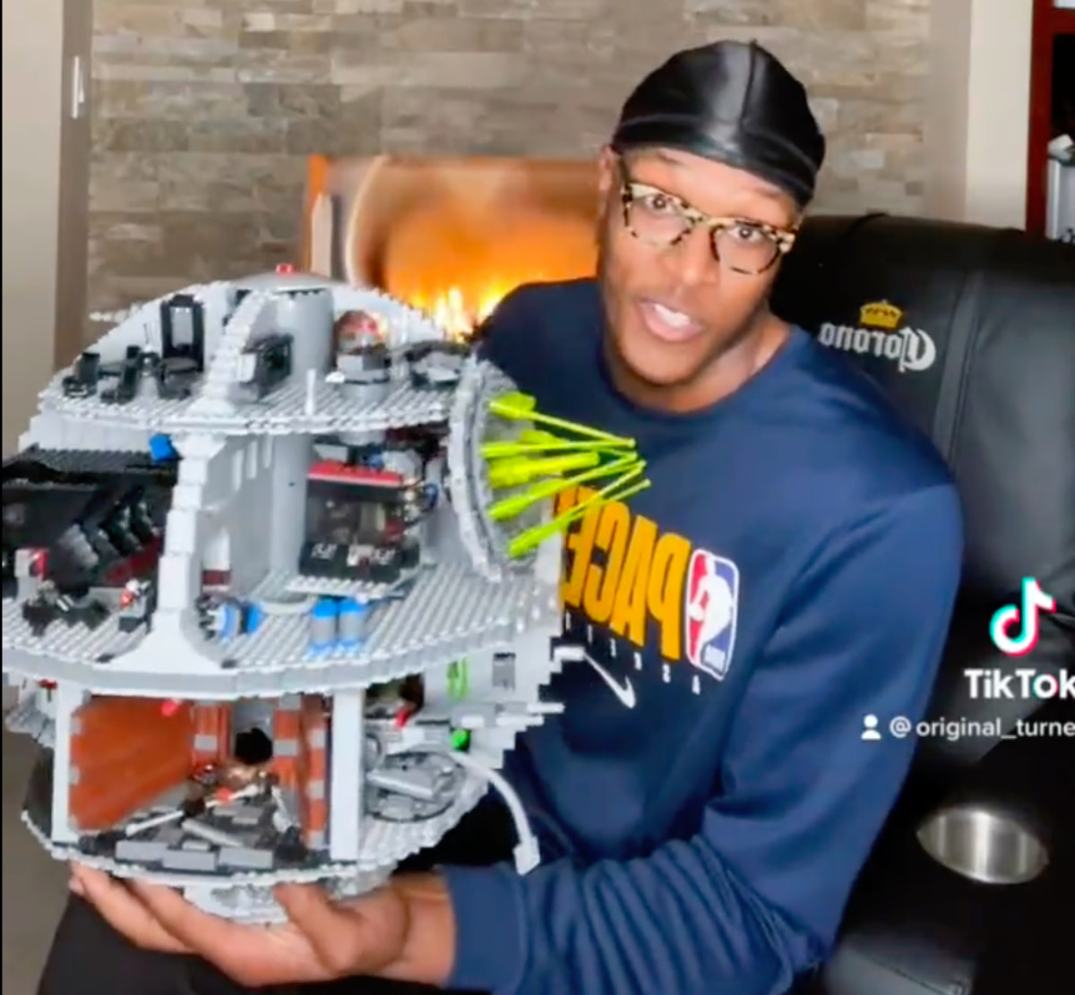 Myles Turner Shows Off His Incredible Lego Collection On TikTok: "Makes Sense That He Always Leads The League In Blocks."