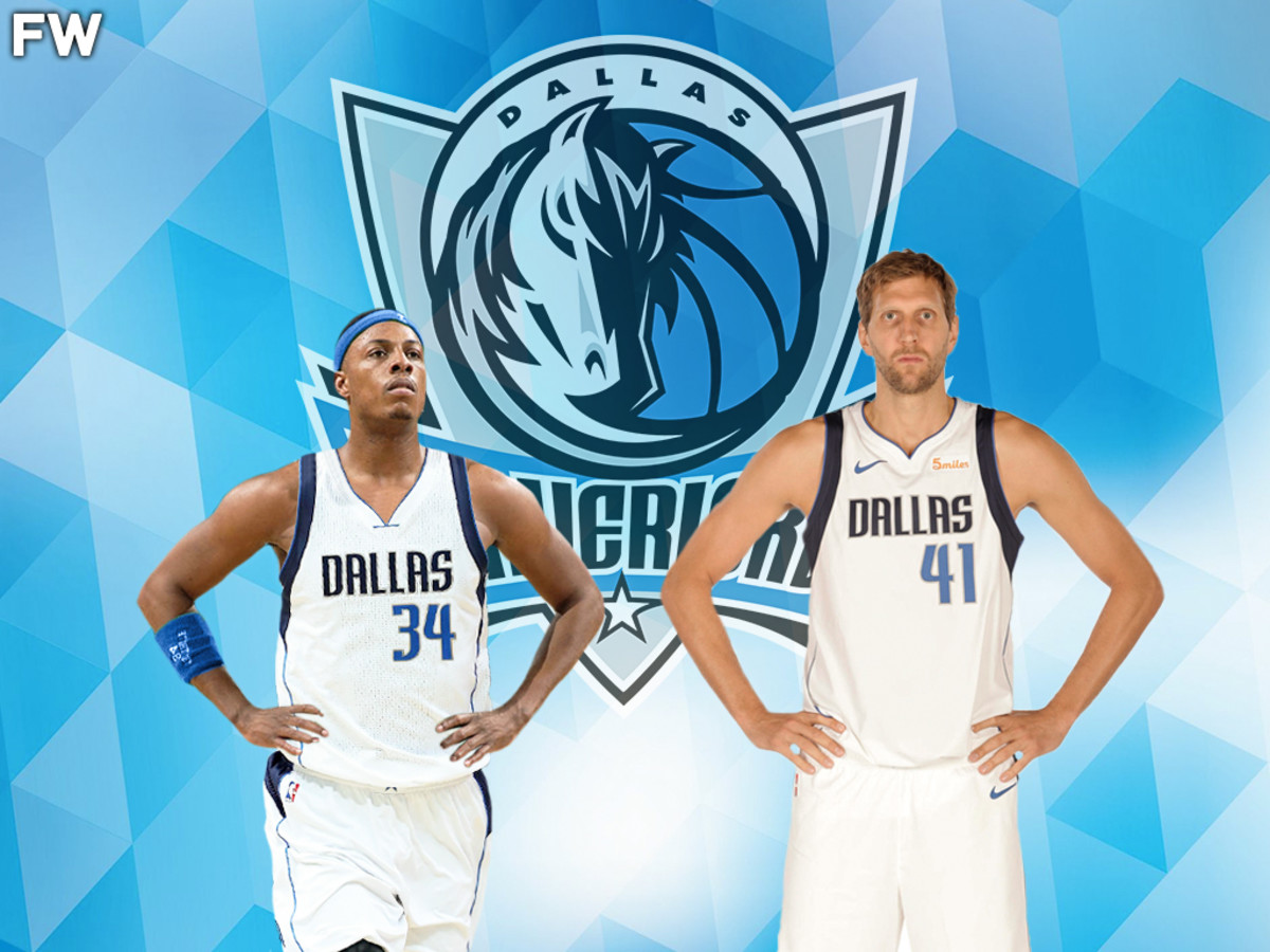 Paul Pierce On If He Teamed Up With Dirk Nowitzki In Dallas: “Two Of The Slowest Players At Their Position Getting Buckets.”