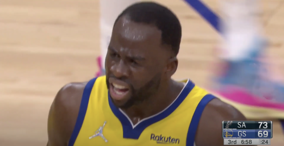 Draymond Green Was Furious With The Referee After He Got A Technical ...