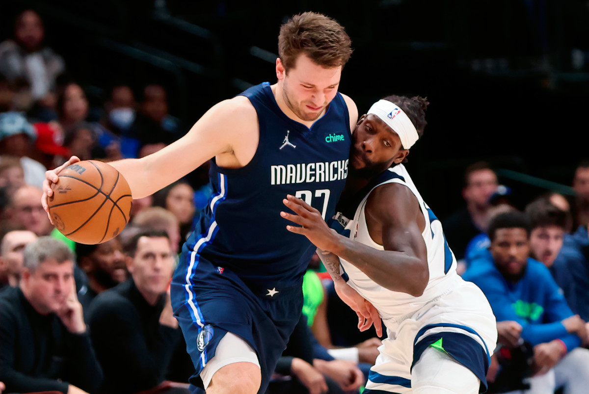 Luka Doncic Waves A Cheeky Goodbye To Pat Beverley After Mavericks Beat Timberwolves In A Tight Clash