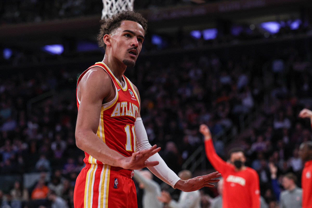 Trae Young Ties Stephen Curry For Most 45-Point Games This Season After Standout Performance Against New York Knicks