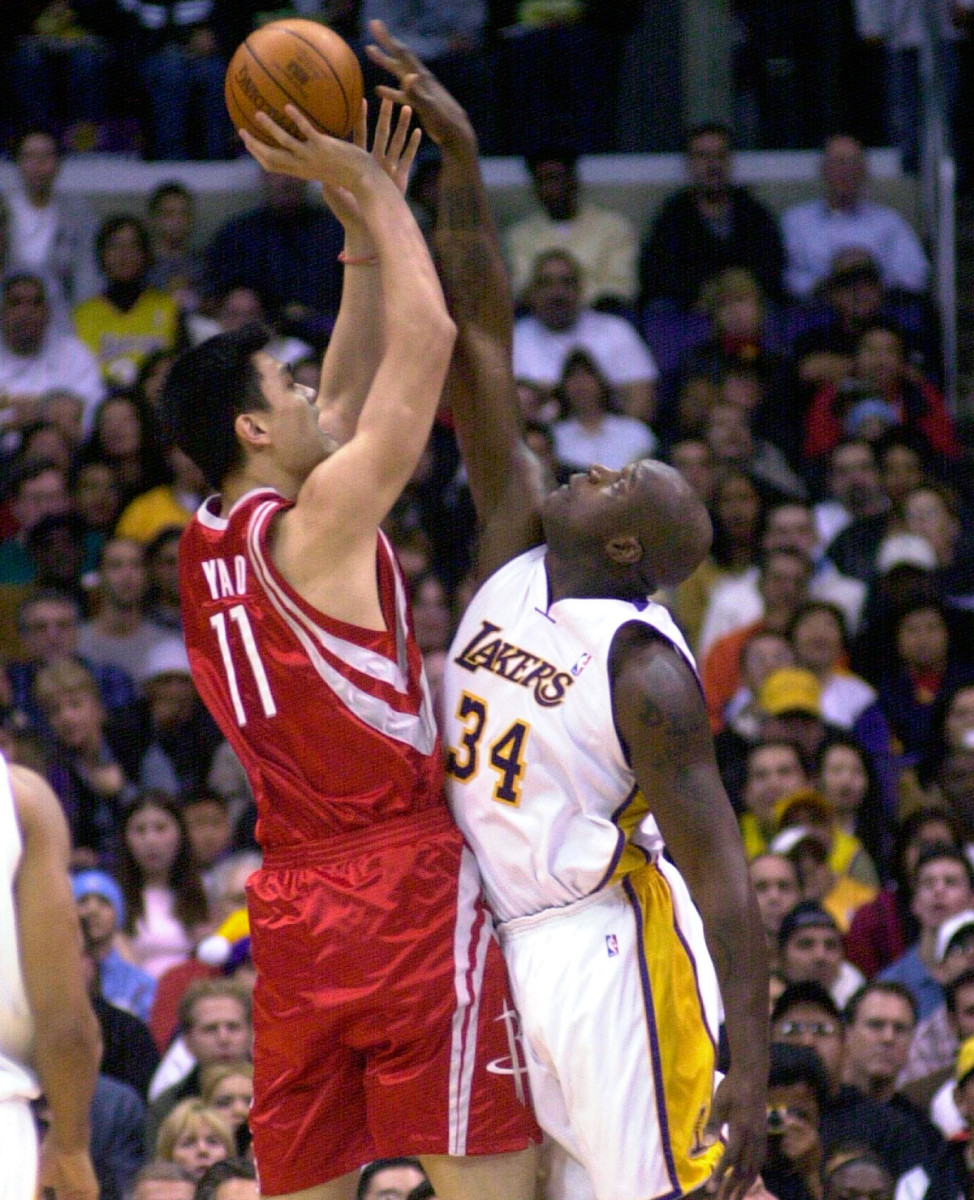 Shaquille O'Neal On His First Impression On Yao Ming: "Who The F**k Is This? First Guy To Block My Shot Three Times In A Row."
