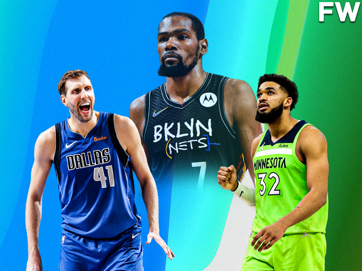 Kevin Durant Calls Out Karl-Anthony Towns While Picking Dirk Nowitzki As The Greatest Big Man Shooter Of All Time: "Although I Respect KAT... But For KAT To Say That, Come On."