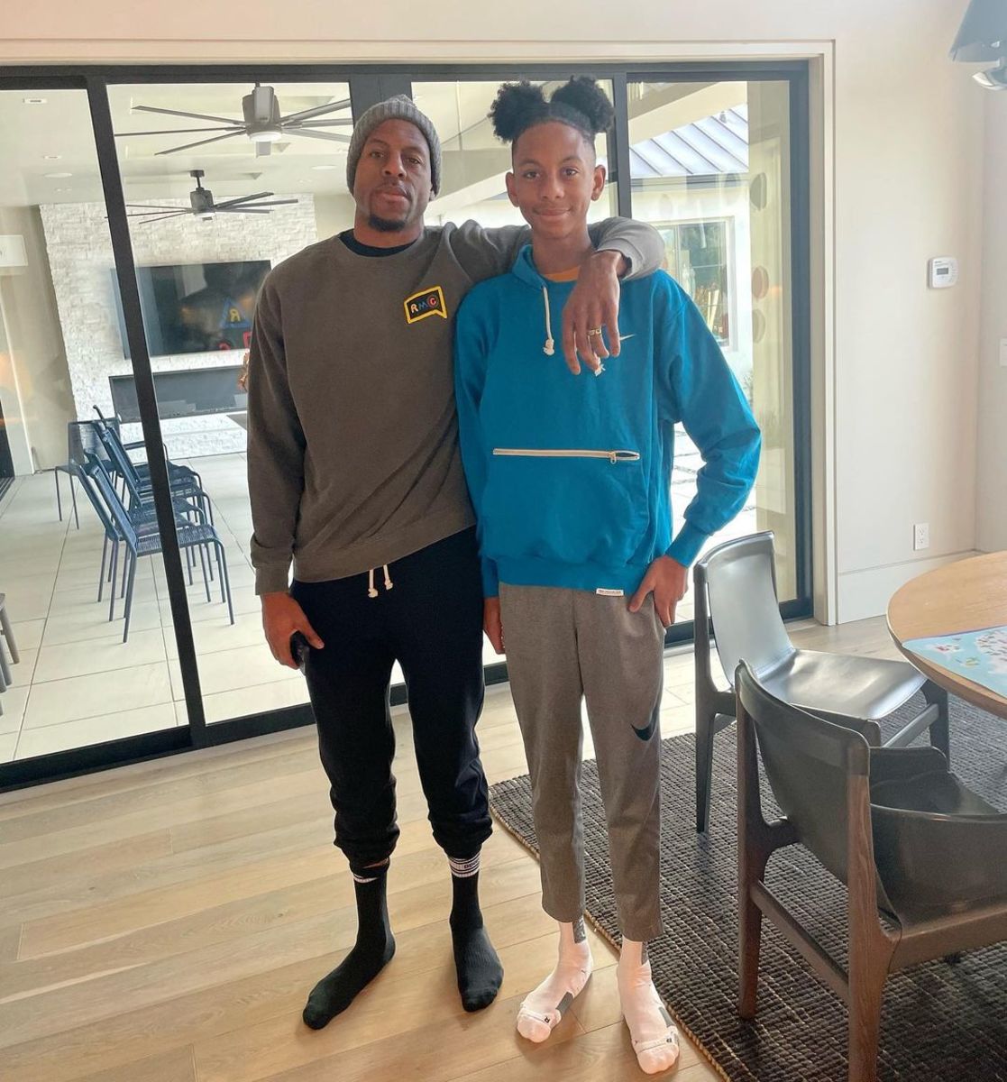 Andre Iguodala’s Son Goes Viral After Birthday Post Shows He’s Already As Tall As His DadDraft SharePreviewPublish