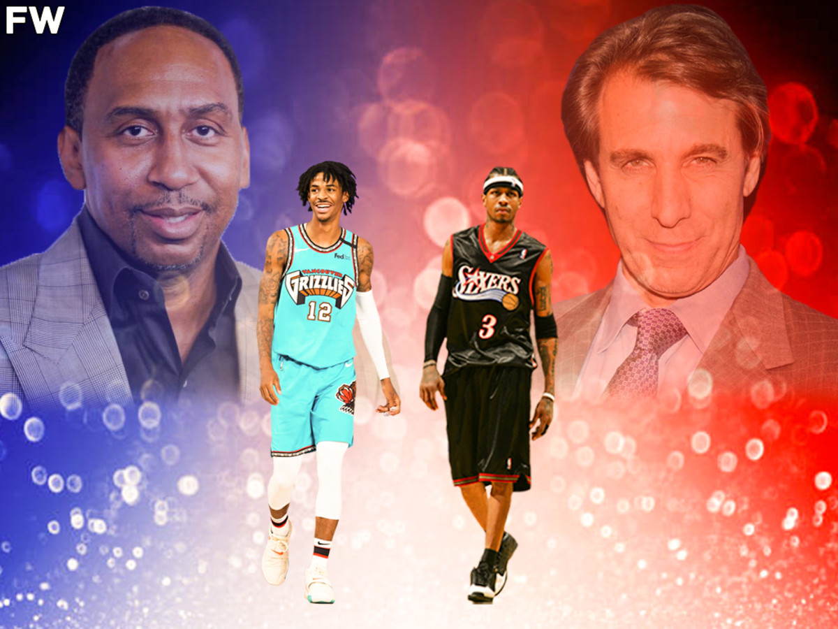 Stephen A. Smith Was Furious At Chris ‘Mad Dog’ Russo For Calling Ja Morant Better Than Allen Iverson: “I’m Gonna Call Security To Have You Removed From This Studio.”