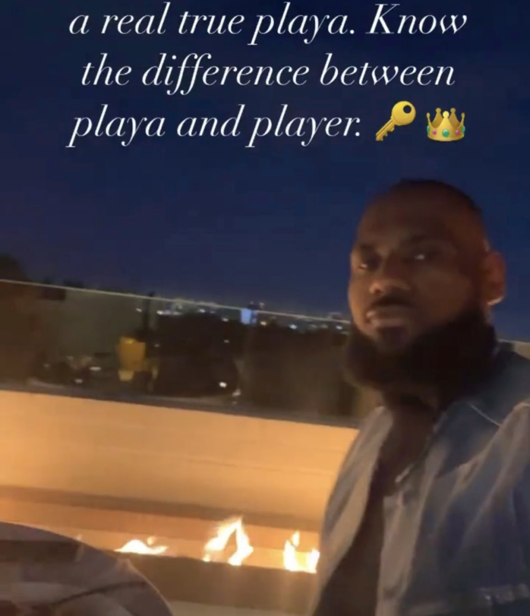LeBron James Has A Dinner Date With Savannah James: "A Woman Will Always Love And Vibe With A Real True Playa. Know The Difference Between Playa And Player."