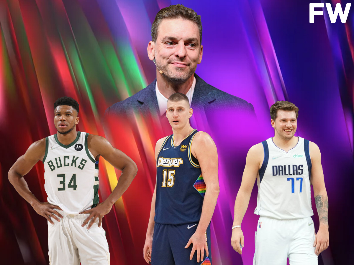 Pau Gasol Discusses The Rise Of European Player Dominance In The NBA: "Luka, Giannis, Jokic, I Think They Are In The Top Ten In The League"