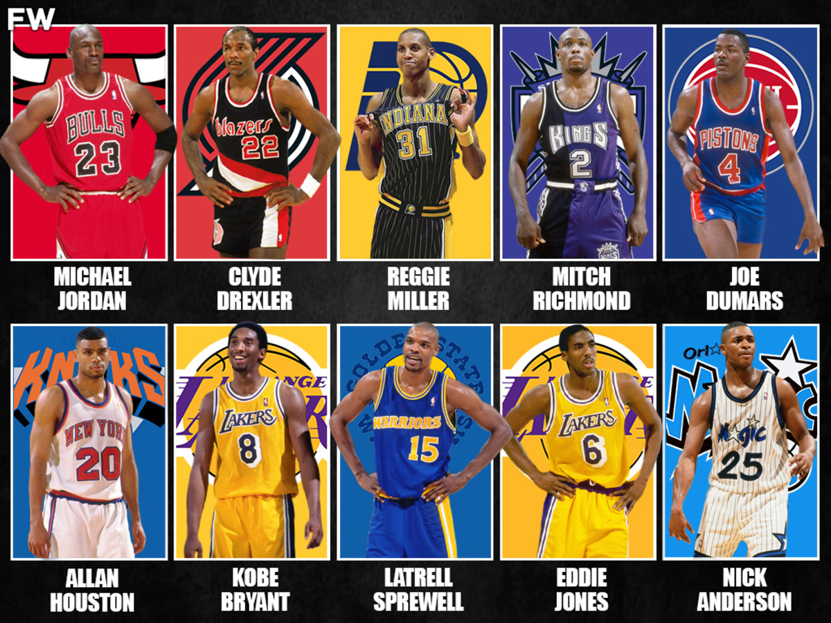 The 10 Greatest NBA Shooting Guards Of The 1990s