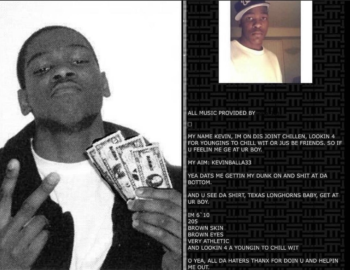 Kevin Durant's Old MySpace Profile Goes Viral: "I'm On Dis Joint Chillen. Lookin 4 Youngins To Chill Wit Or Just Be Friends."