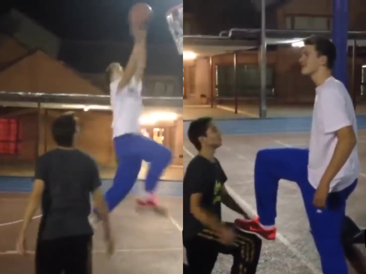 Rare Video Of 14-Year-Old Luka Doncic Hooping Shows His Incredible Athleticism: "He Was Better Dunker At 14-Year-Old Than Now"