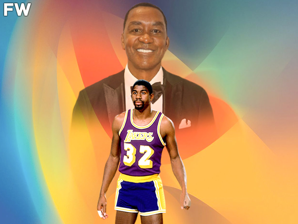 Isiah Thomas Described Magic Johnson's Unbelievable Reaction To 1984 NBA Finals Loss Against Larry Bird: "He's Laying In Bed Boo-Hooing And Crying... We Had Never Seen Magic Johnson Fail."
