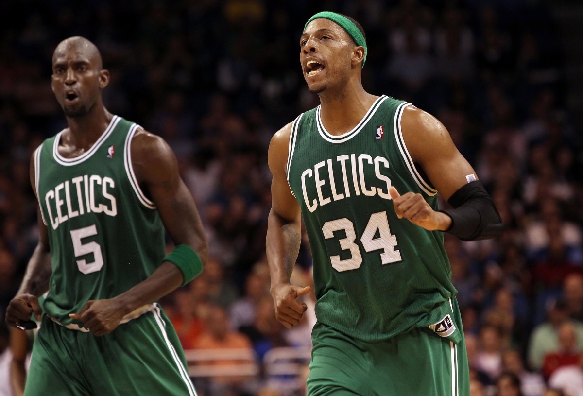 Paul Pierce Recalls Recruiting Kevin Garnett In The Middle Of A Game: "We Get Him, We Win The Championship"