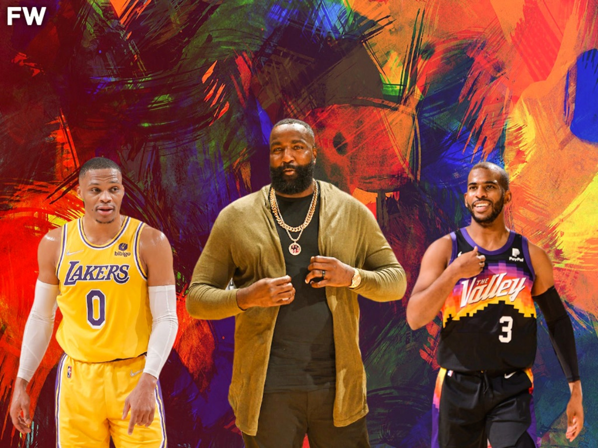 NBA Fans Destroy Kendrick Perkins For Suggesting Lakers Should Take Russell Westbrook Over Chris Paul In The Offseason: "He Should Be Suspended From Talking Ball."