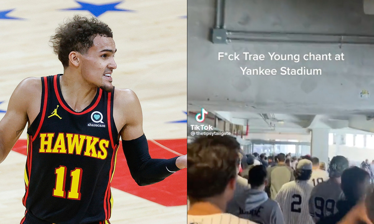 New York Yankee Fans Started A ‘F*ck Trae Young’ Chant Before A Baseball Game