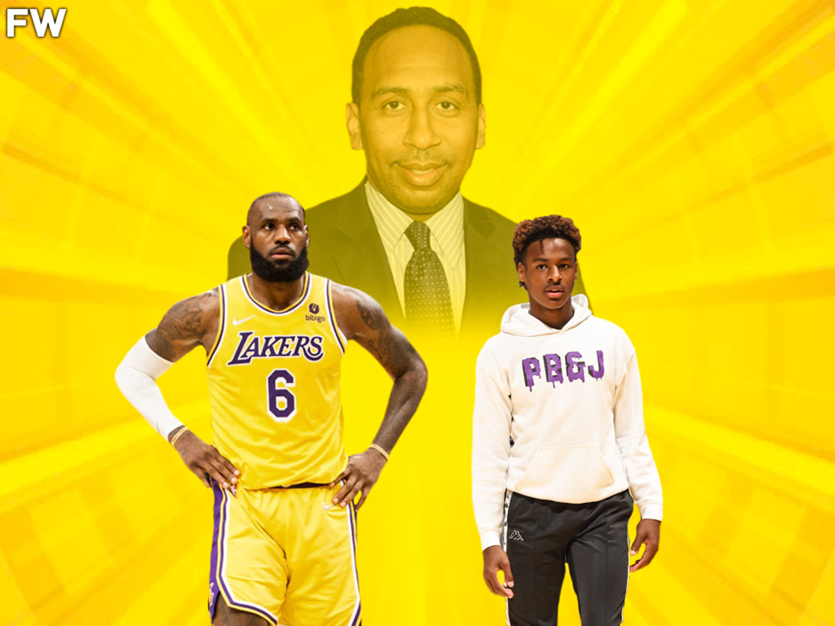 Stephen A. Smith Criticizes LeBron James After He Said Lakers Season Wasn’t A Failure At All: "Bronny's Watching Bro, Your Family's Watching, The Entire Basketball World Is Watching. How Can You Say Something Flagrantly Untrue?"