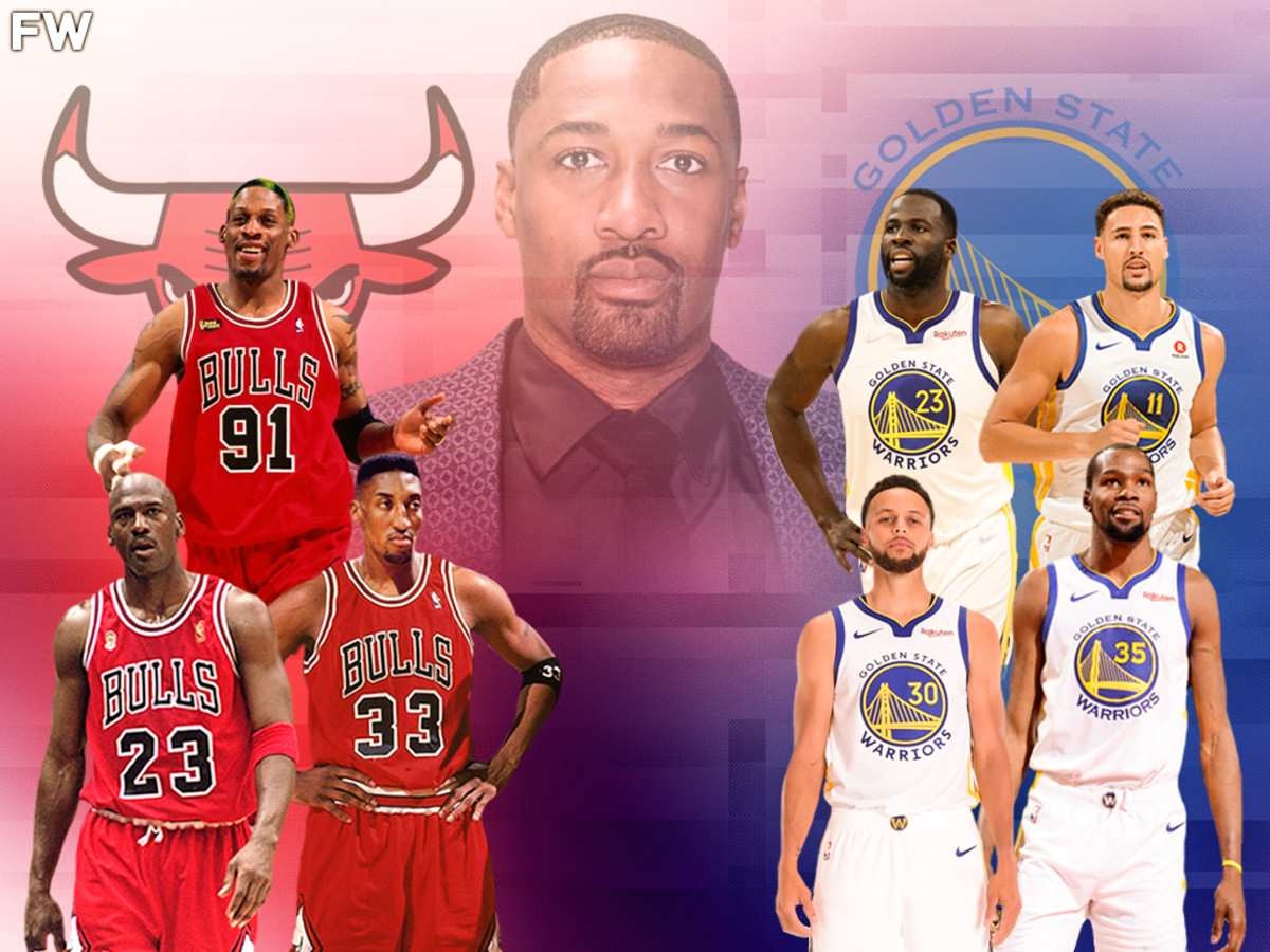 Gilbert Arenas Says The 1995-96 Bulls Would Defeat The 2016-17 Golden State Warriors: "There's Nobody Stopping Michael From Getting To The Basket."
