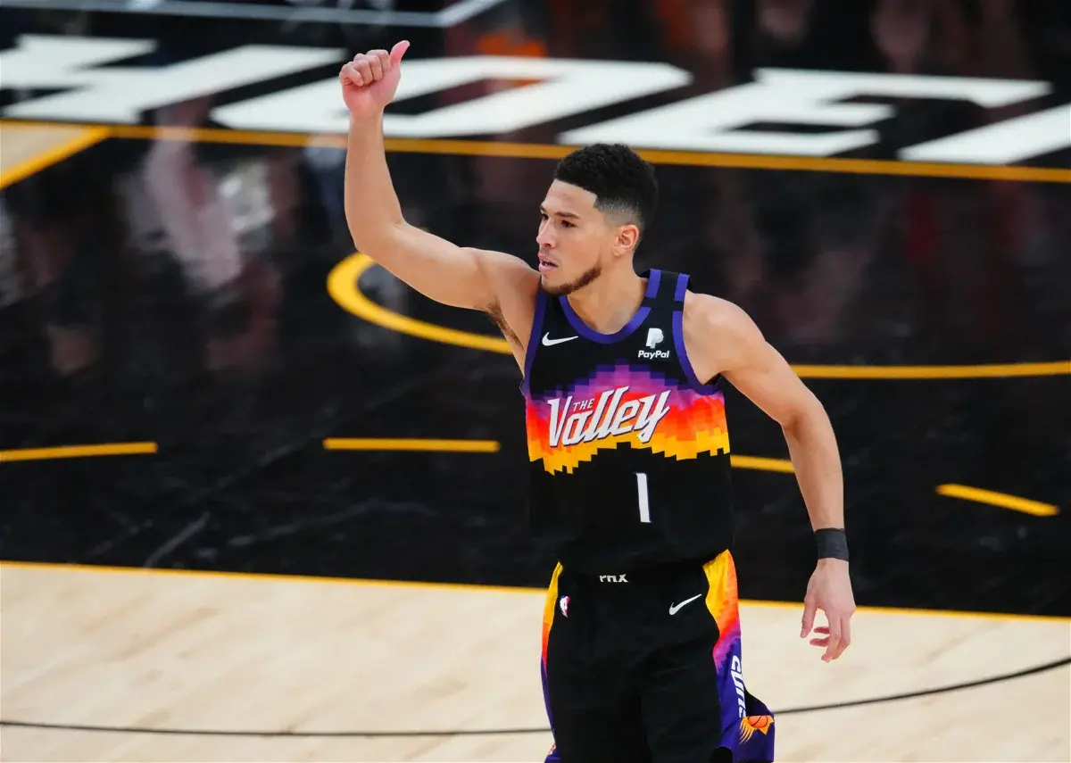 Devin Booker Reacts To His Cover Of NBA 2K23: "This The Hardest Cover They Done Did?"