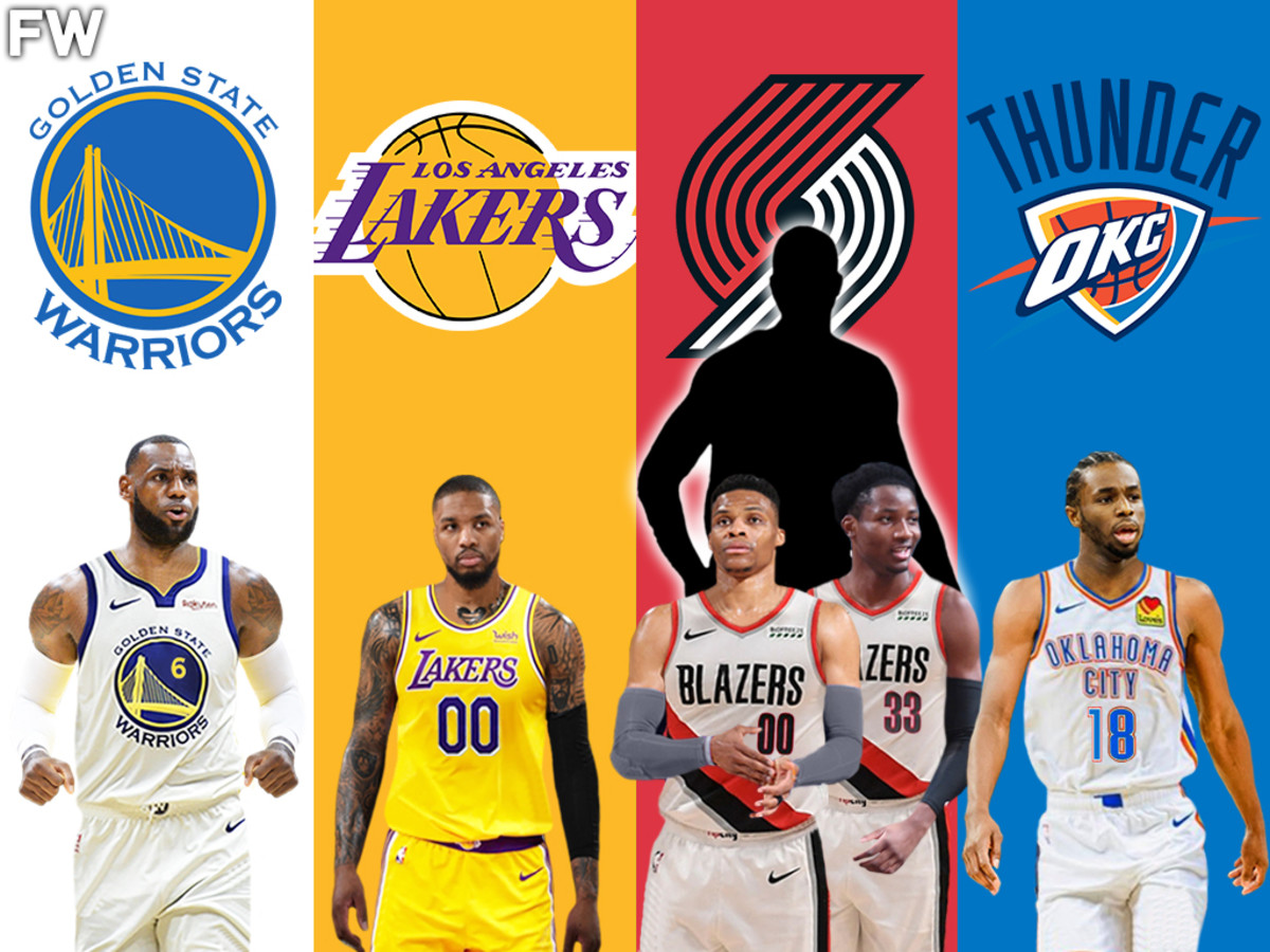 NBA Fans React To A 4-Team Blockbuster Trade Where LeBron James Will Go To The Warriors And Damian Lillard To The Lakers: "It Is A Win-Win Trade For Every Team"