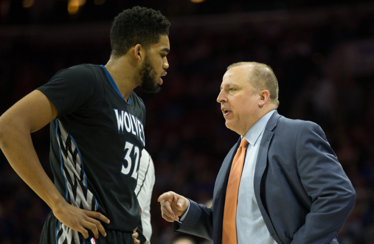 Karl-Anthony Towns Jokingly Calls Out Tom Thibodeau When Talking About The Last Time He Regularly Played Over 40 Minutes A Game