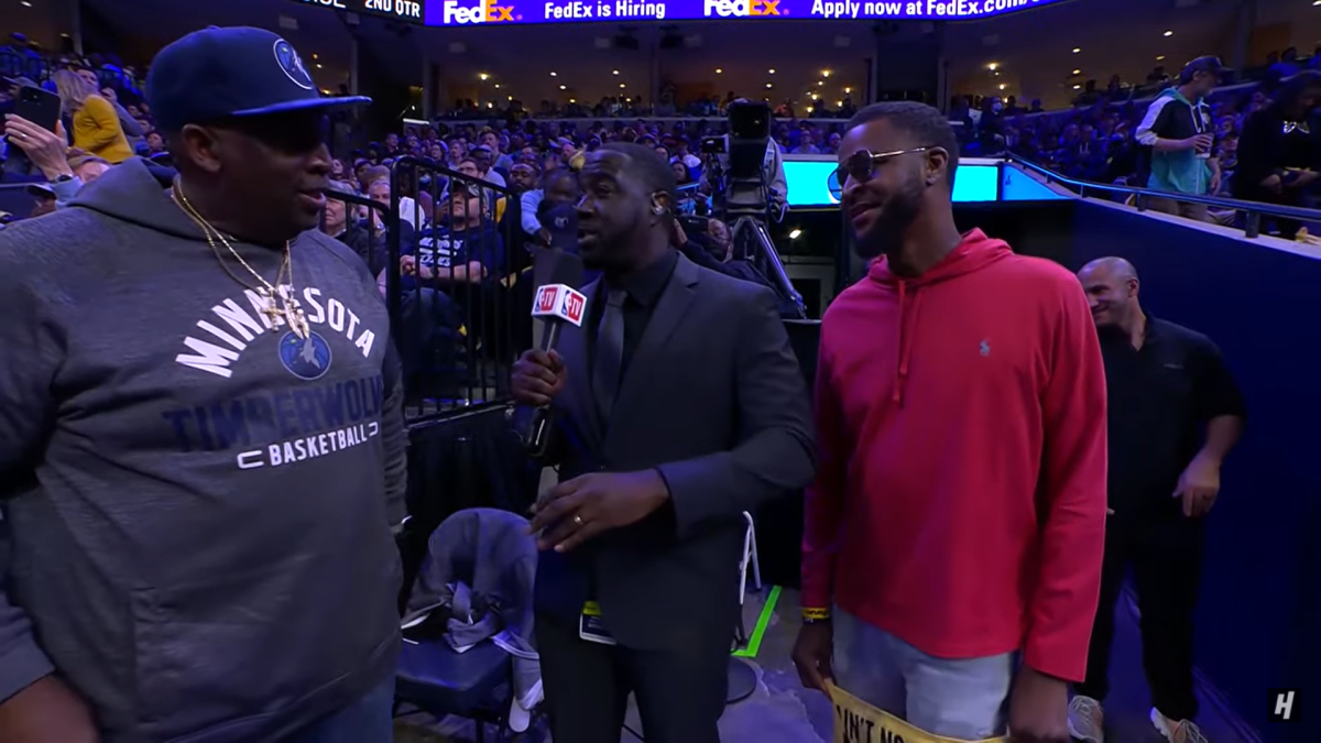 Video: Ja Morant And Karl-Anthony Towns Dads' Give Hilarious Interview During Memphis vs Minnesota Game 2