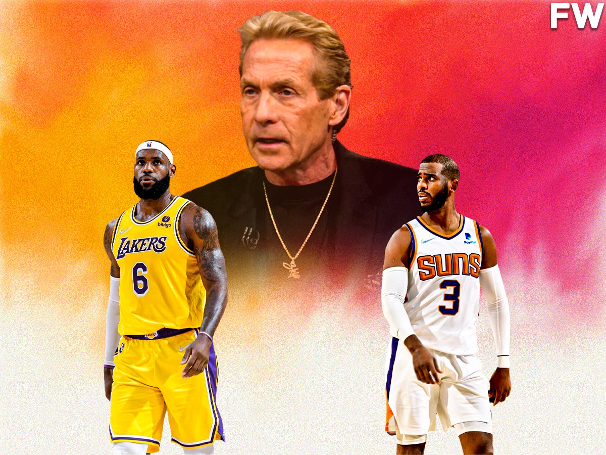 Skip Bayless Takes A Shot At LeBron James While Suggesting Chris Paul Can Win The NBA Title Without Devin Booker: "He Just Did It Again, Taking Over The 4th Quarter... He's Almost As Old As LeBron, Who's No Longer Capable Of Closing Like This."