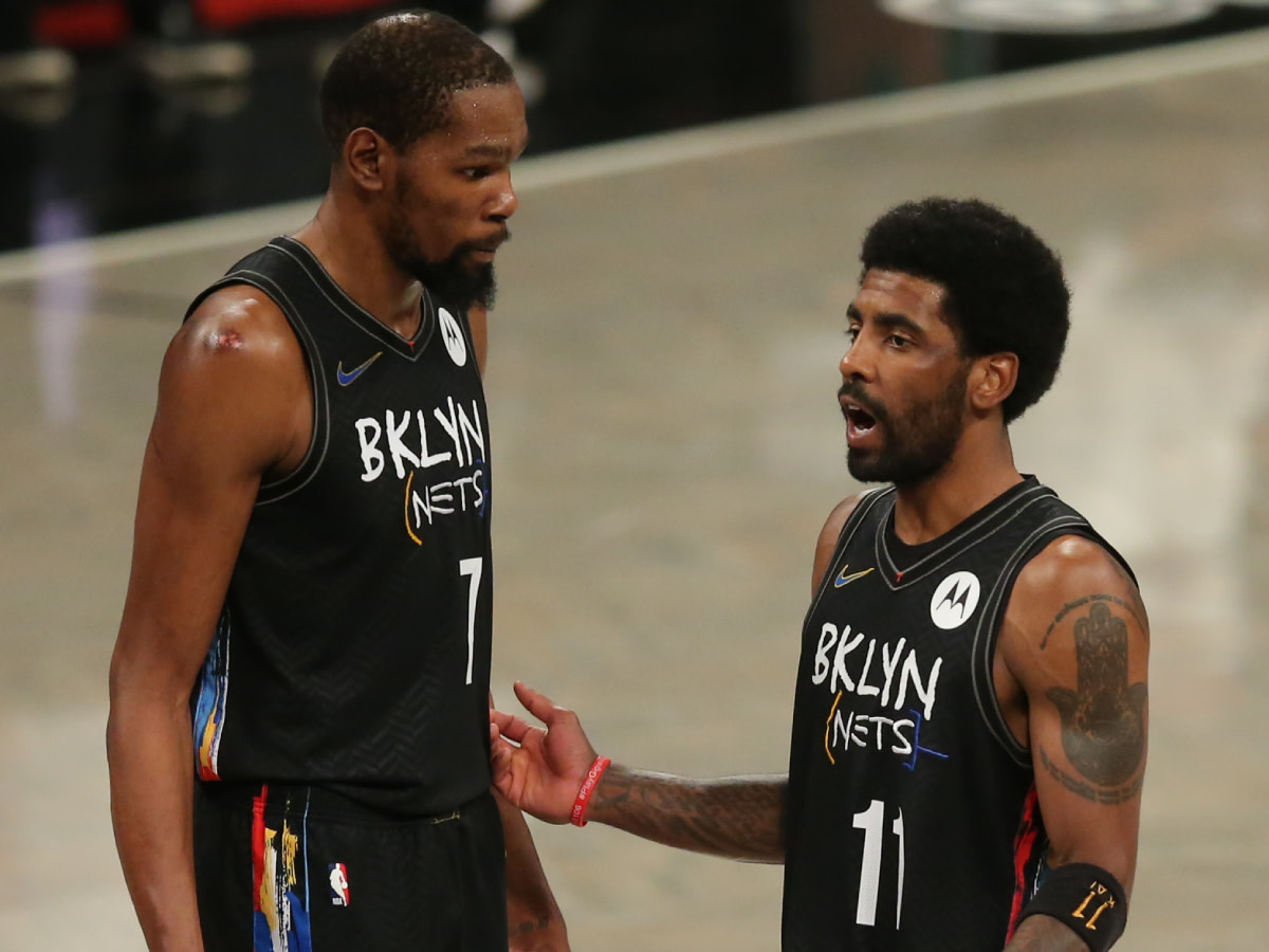 Kevin Durant’s Manager Addresses Kyrie Irving’s Future With The Brooklyn Nets: “I Understand How Confusing The Constant Conversation Is. In Reality, They Lost. So They Gotta Look At Their Team… At The End Of The Day We’re Trying To Win Championships”