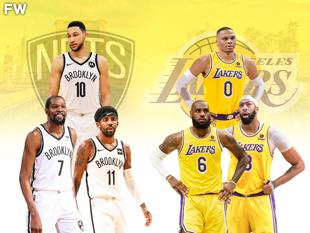 NBA Fans Debate Which Team Had The Worse Season Between Nets And Lakers: "One Gets Clowned For Having No Help, The Other Gets Praised For Almost Making The Play-In With A Superteam"