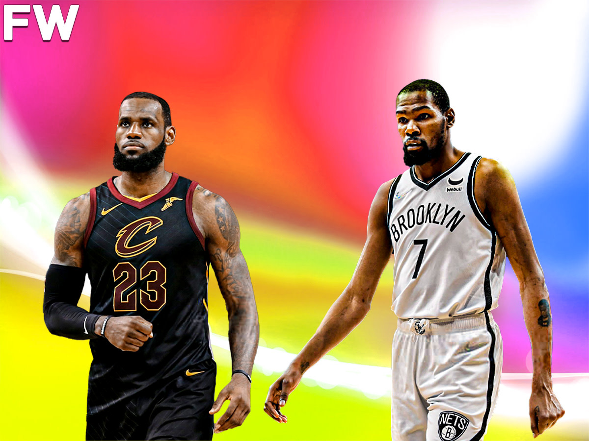 NBA Fans React To Nick Wright's Comparison Of LeBron James At Age 33 And Kevin Durant At Age 33- "How Quickly You Forget That KD Beat The King In NBA Finals."