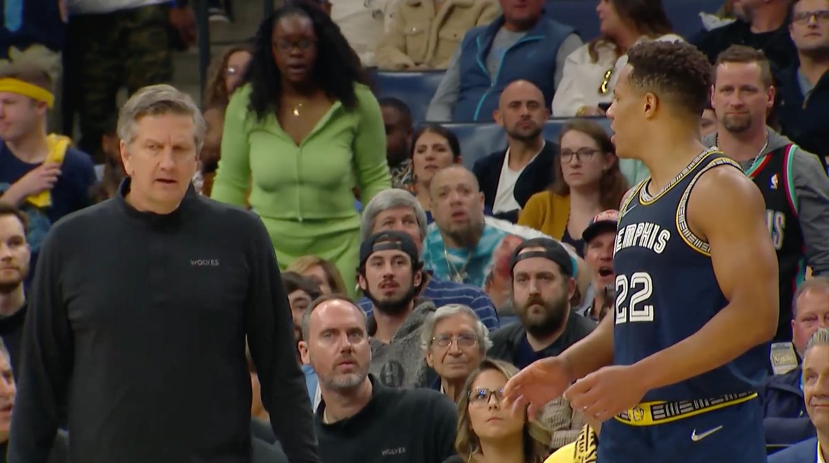 Wolves Fans Were Ready For The Smoke After Desmond Bane Appears To Push Minnesota Head Coach Chris Finch: "That's So Disrespectful."