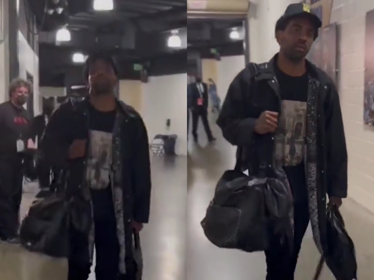 NBA Fan Posts A Video Of Kyrie Irving Before Game 4: "This Is How I Walked To The Job I Hated."