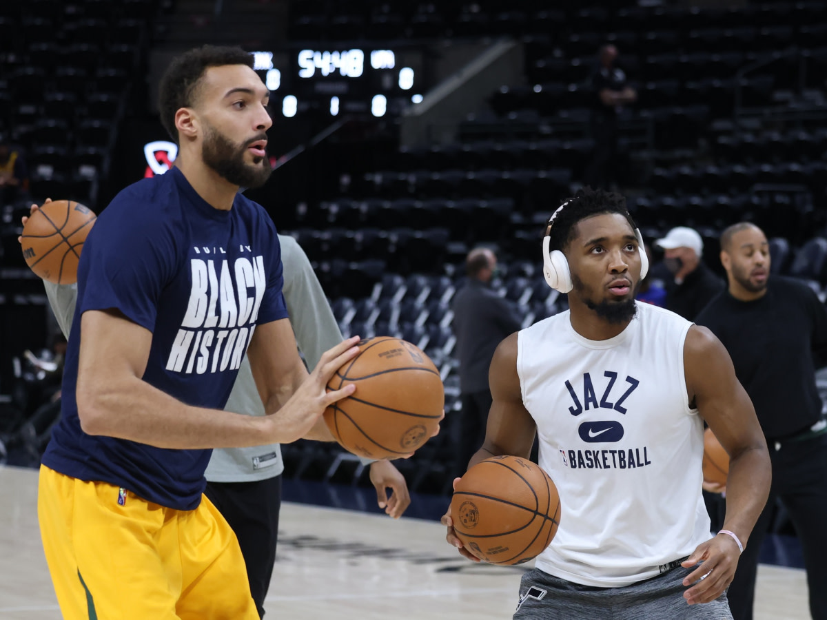 Utah Jazz Committed To Build Around Donovan Mitchell As Rudy Gobert's Future Remains Uncertain