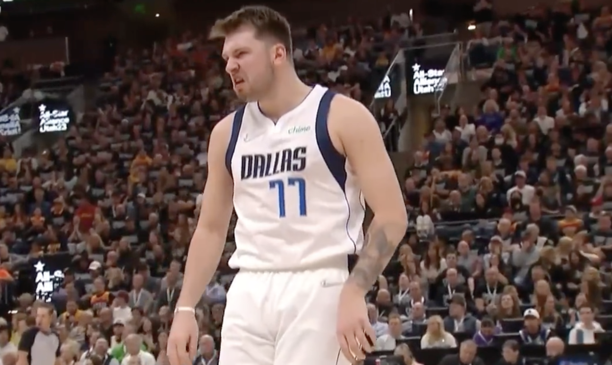 Luka Doncic Mocked Jazz Fans After Making A Shot “ahole Luka Is The Best Luka” Fadeaway World
