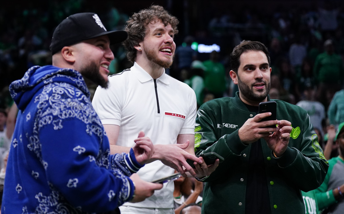Referees Confused About Who's Jack Harlow At Milwaukee Bucks vs Boston Celtics Game 1