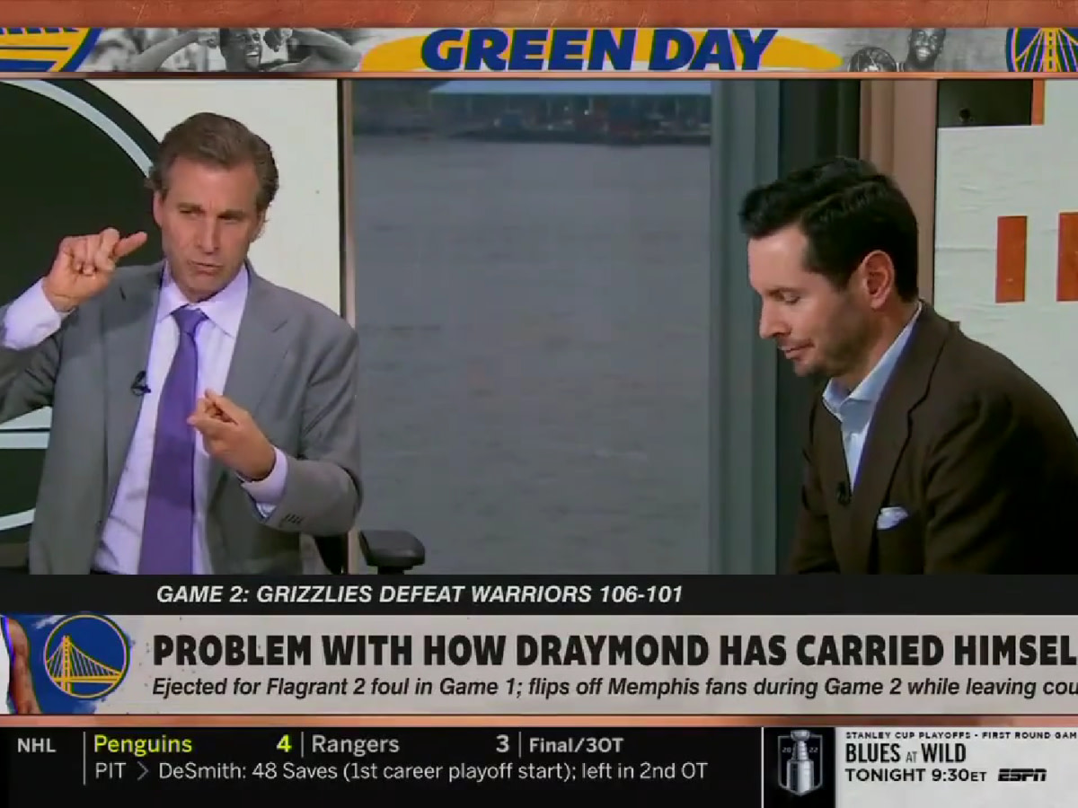 JJ Redick Calls Out Chris Russo For Saying Draymond Green Should Be Quiet And Play: “People On Fox News Talk About Athletes That Way."