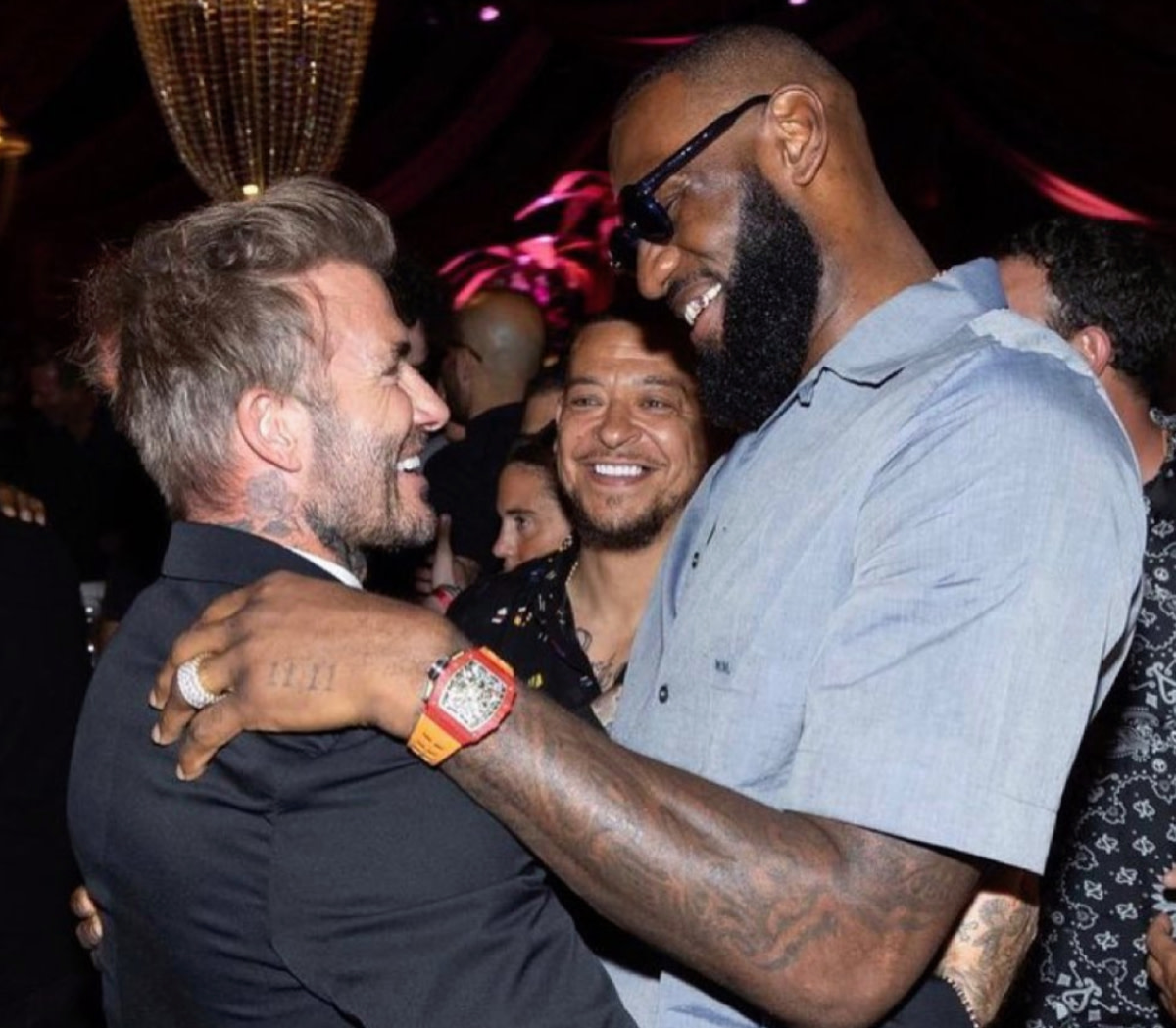 LeBron James Posts Big Message After Meeting David Beckham: "Always Great Seeing My Guy! Always!"